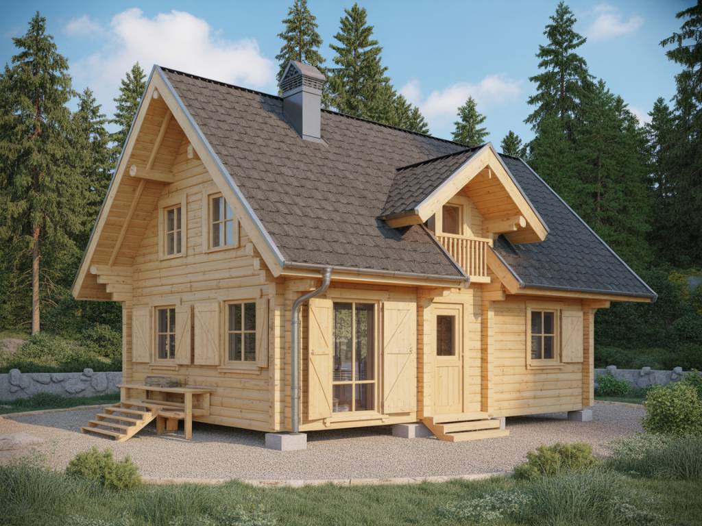 Comparatif des techniques de construction en fuste, rondins empilés et ossature bois pour bien choisir son système