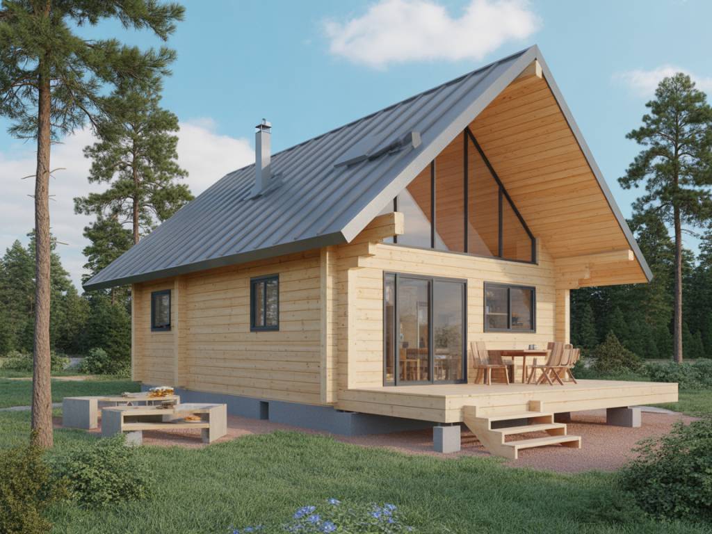 Construire une maison en rondins en autoconstruction : défis, conseils et astuces