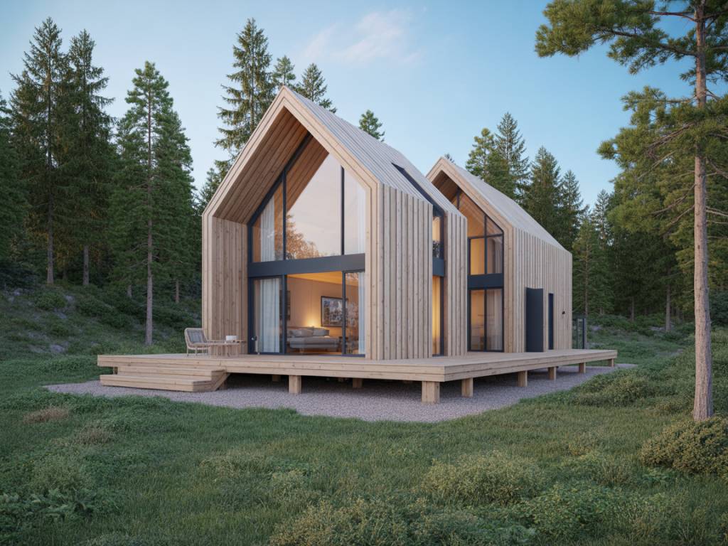 Architecture bioclimatique et maison en rondins, un duo gagnant pour le confort et la basse consommation