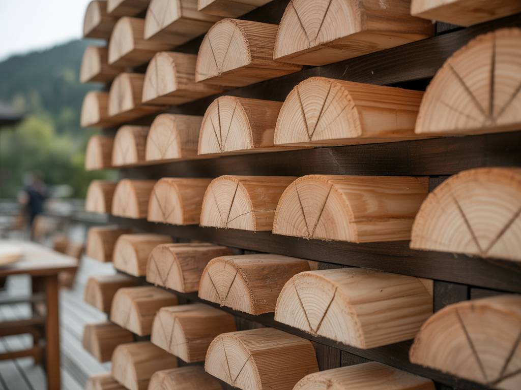 Le bois brûlé Shou Sugi Ban une technique ancestrale pour protéger et embellir votre maison en rondins
