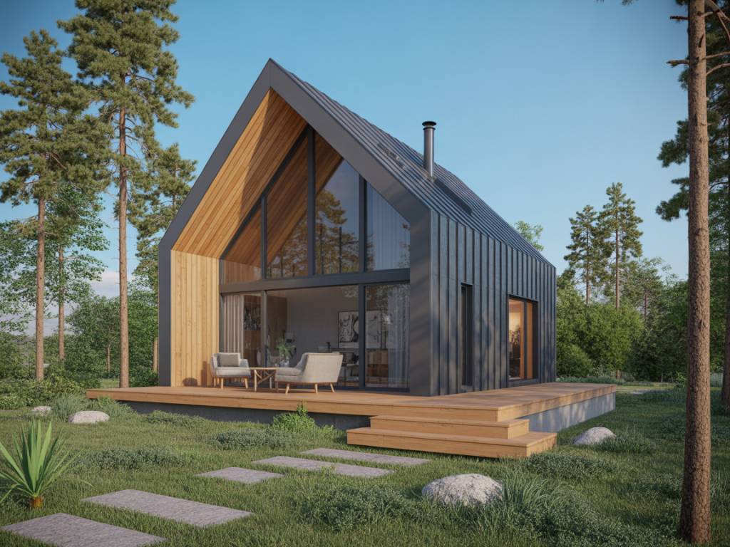 Les tendances déco intérieure dans les maisons en rondins, entre authenticité et design contemporain