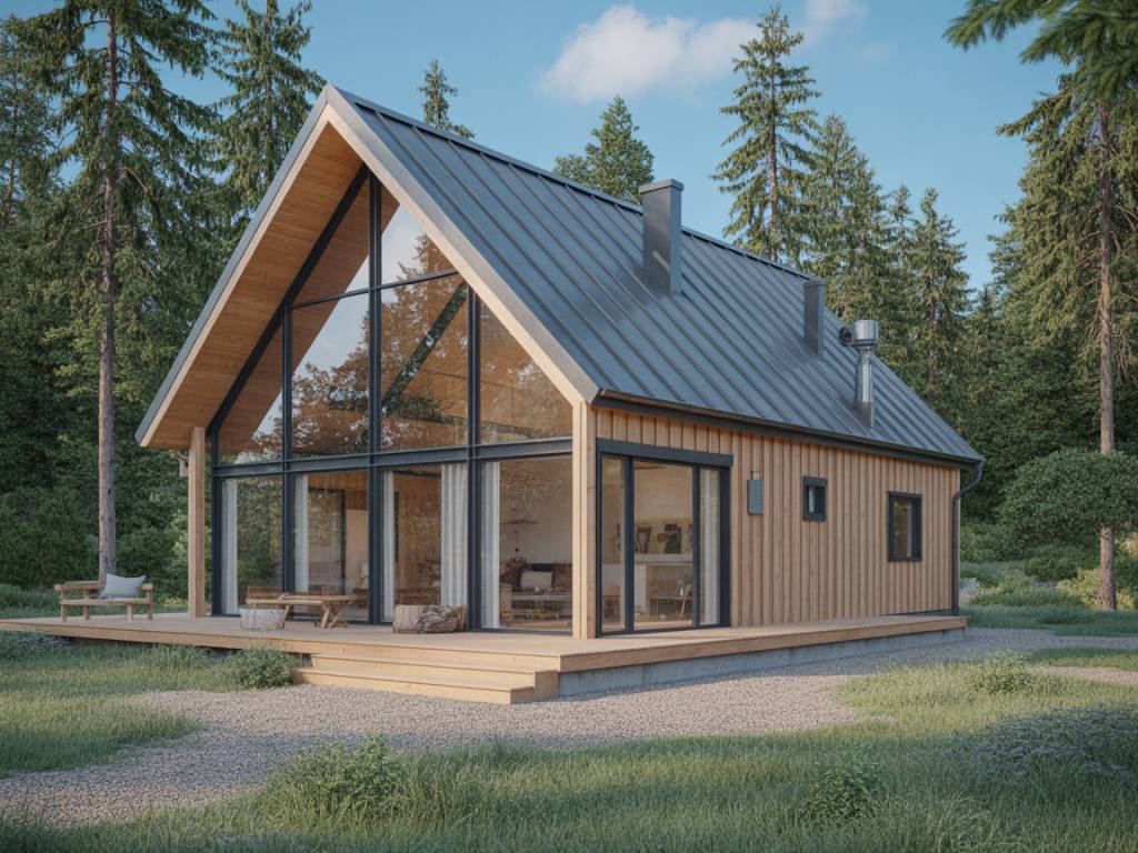 Analyse du cycle de vie d’une maison en rondins, du choix du bois à la fin de vie du bâtiment