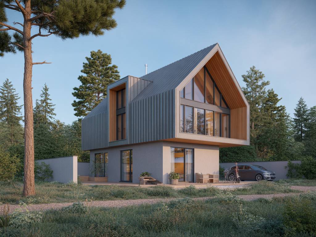 Intégrer une maison en rondins dans un paysage urbain, défis architecturaux et solutions pour une insertion réussie