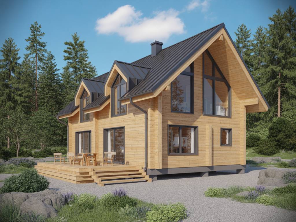 Les nouvelles tendances de construction en rondins pour des maisons plus écologiques et confortables toute l’année