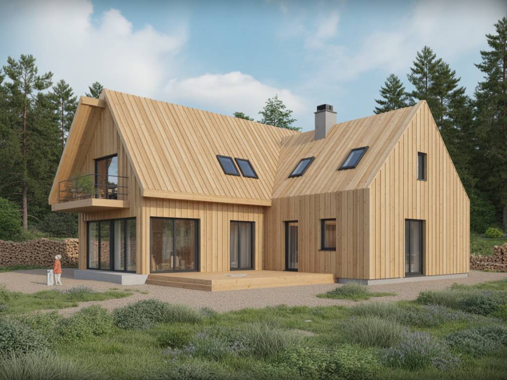 La préfabrication en atelier des maisons en rondins : un levier pour réduire les délais, les coûts et les imprévus sur chantier
